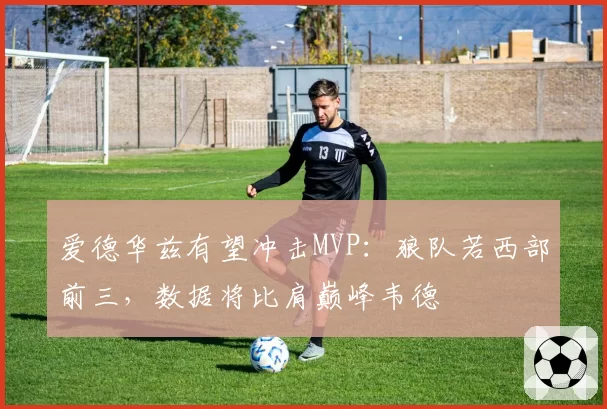 爱德华兹有望冲击MVP:狼队若西部前三,数据将比肩巅峰韦德